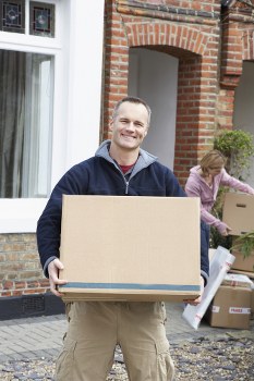 Man with van service assisting with a move in Soho