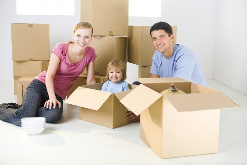 Professional house removalists in Soho preparing for a move