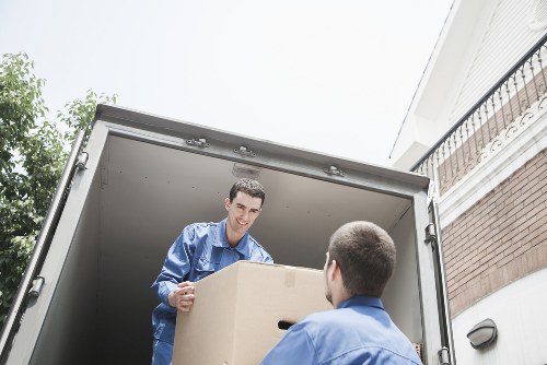Customer accessing their storage unit