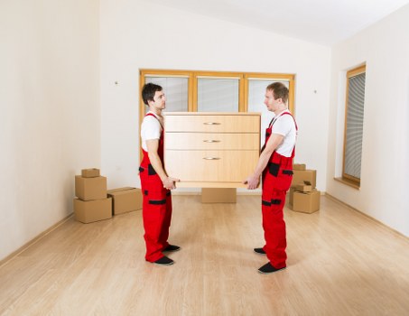 Various sizes of removal trucks available
